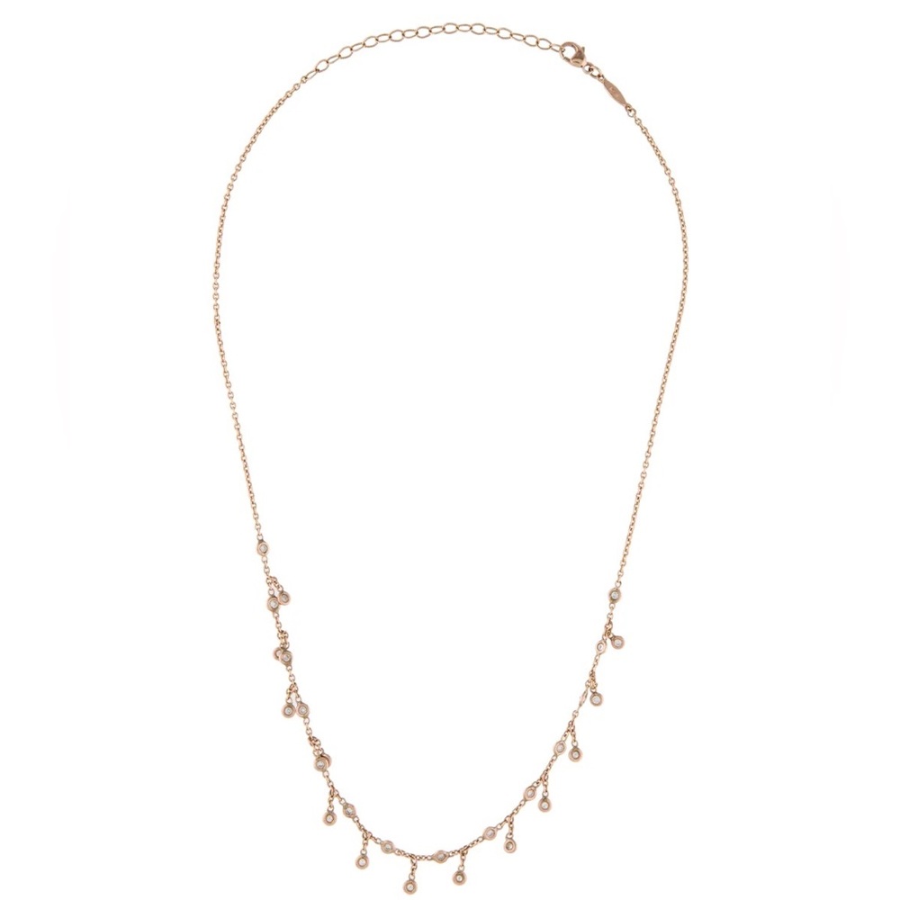 JACQUIE AICHE 14k Diamond Full Shaker Necklace